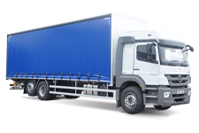 Car Hire Glossop - 26 Tonne Curtain Side Lorry - Truck hire Glossop