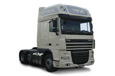 Car Hire Glossop - 44 Tonne Sleeper Truck - Truck hire Glossop