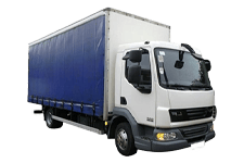 Car Hire Glossop - 7.5 Tonne Curtain Side Truck - Truck hire Glossop