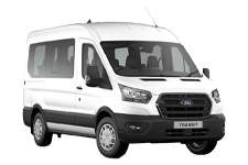 Car Hire Glossop - Ford Minibus - Accommodates 12 Passengers - Minibus hire Glossop