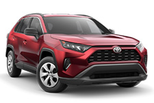 Car Hire Glossop - RAV4 Auto - car hire Glossop