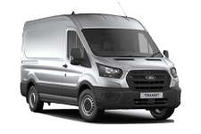 Car Hire Glossop - Silver Ford Transit Long Wheelbase - Van hire Glossop